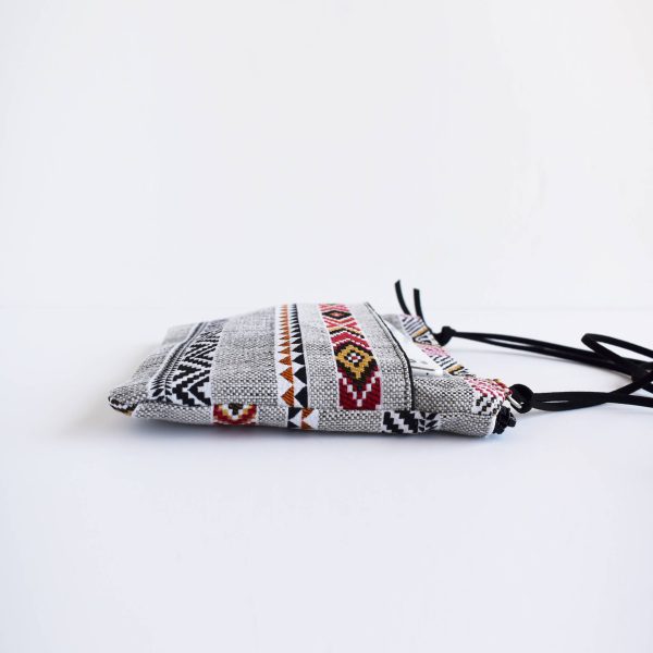 Bolso pequeño tribal con bolsillo - Imagen 7