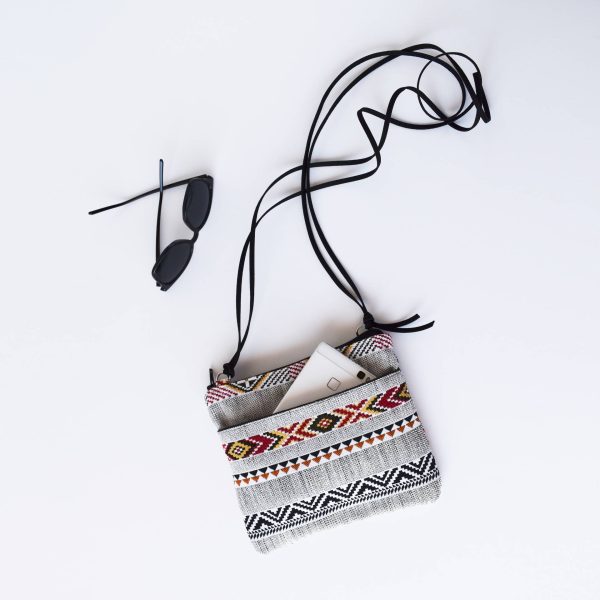 Bolso pequeño tribal con bolsillo - Imagen 3