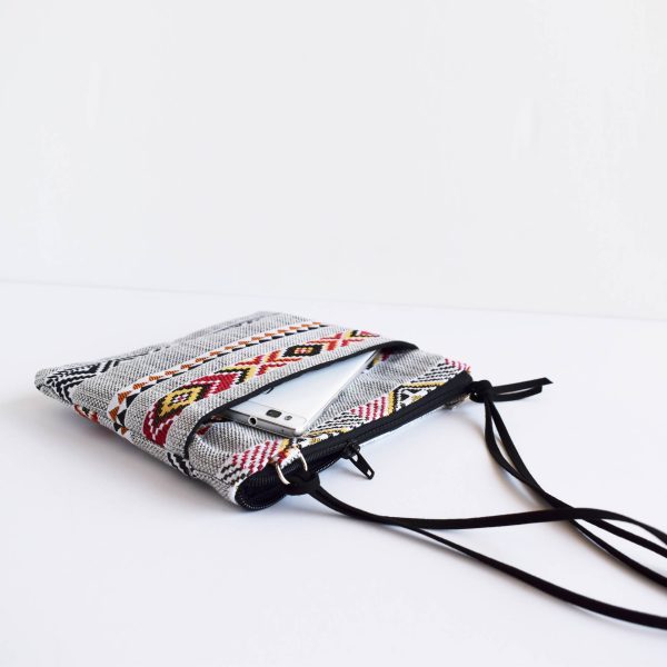 Bolso pequeño tribal con bolsillo - Imagen 5
