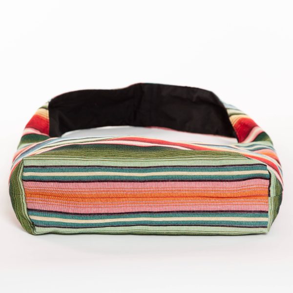 Bolso hobo de jacquard multicolor - Imagen 12