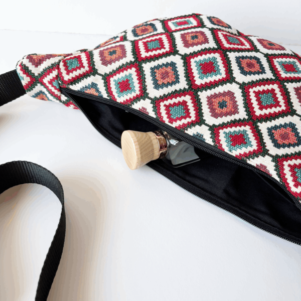 Riñonera bandolera estampada - Imagen 6